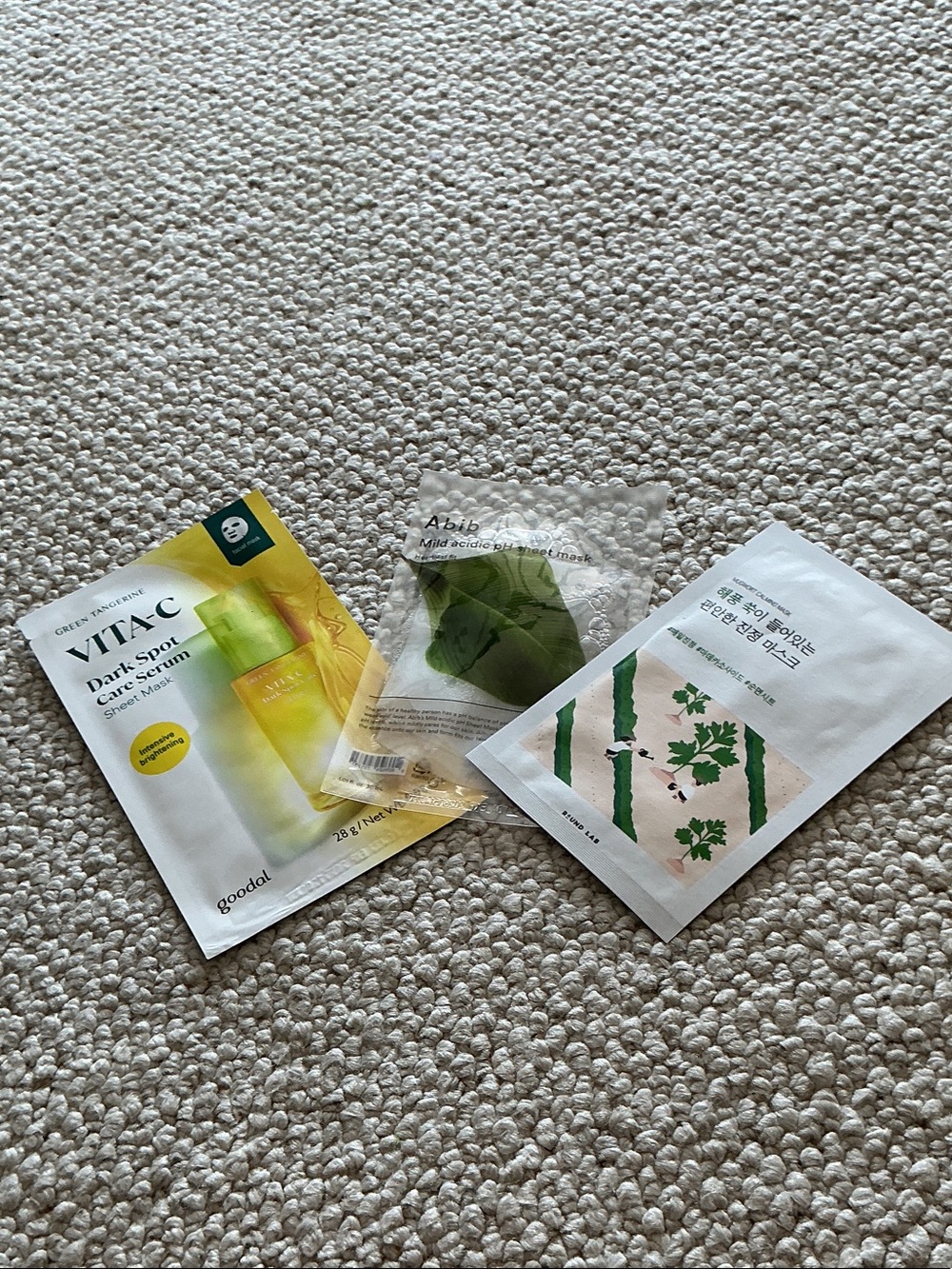 VITA-C Dark Spot Serum Sheet Mask - variety pack